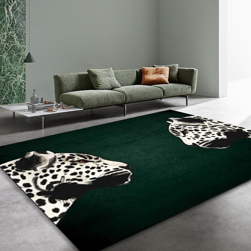 Mirezona Area Rug Wildlife Pattern Animal Print Design