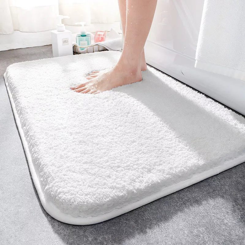 Mirezona Bath Mat Non-Slip Microfiber Extra Soft