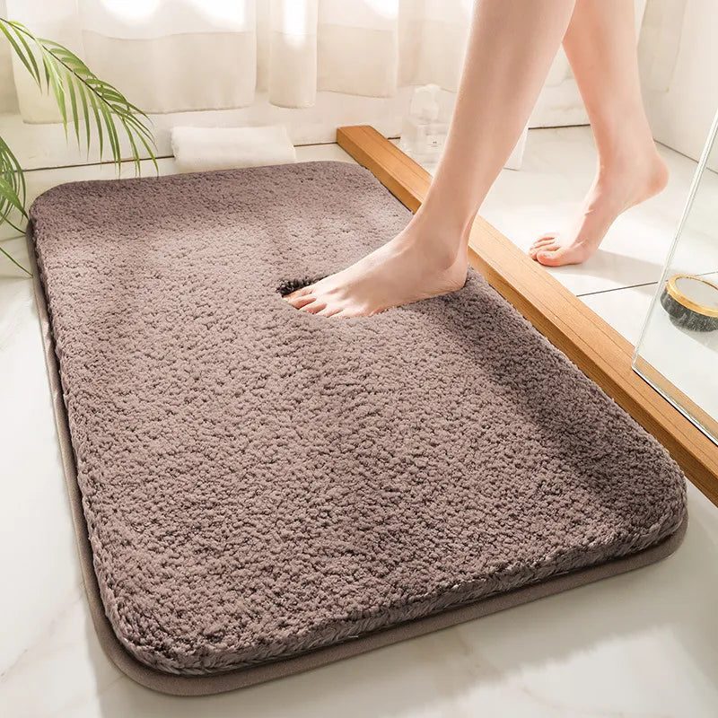 Mirezona Bath Mat Non-Slip Microfiber Extra Soft