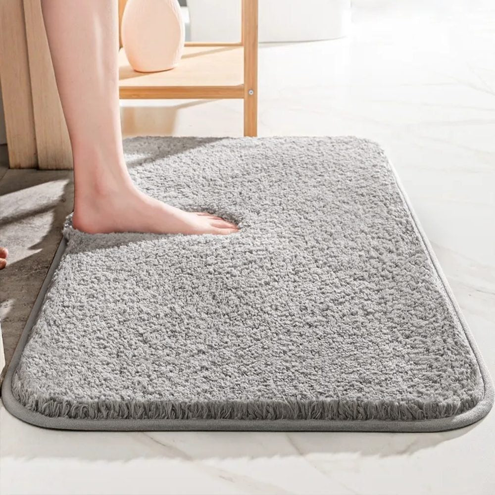 Mirezona Bath Mat Non-Slip Microfiber Extra Soft
