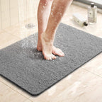 Mirezona Shower Mat Quick-Drying Non-Slip Anti-Mold