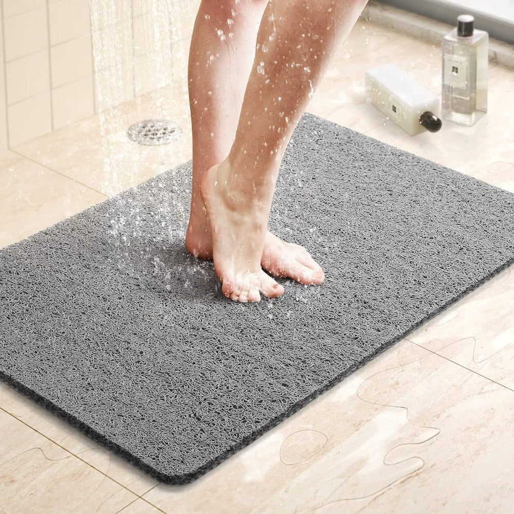 Mirezona Shower Mat Quick-Drying Non-Slip Anti-Mold