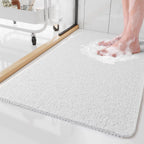 Mirezona Shower Mat Quick-Drying Non-Slip Anti-Mold
