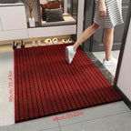 Mirezona Striped Door Mat Anti-Slip Indoor Outdoor Use