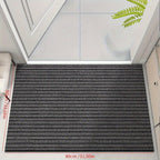 Mirezona Striped Door Mat Anti-Slip Indoor Outdoor Use
