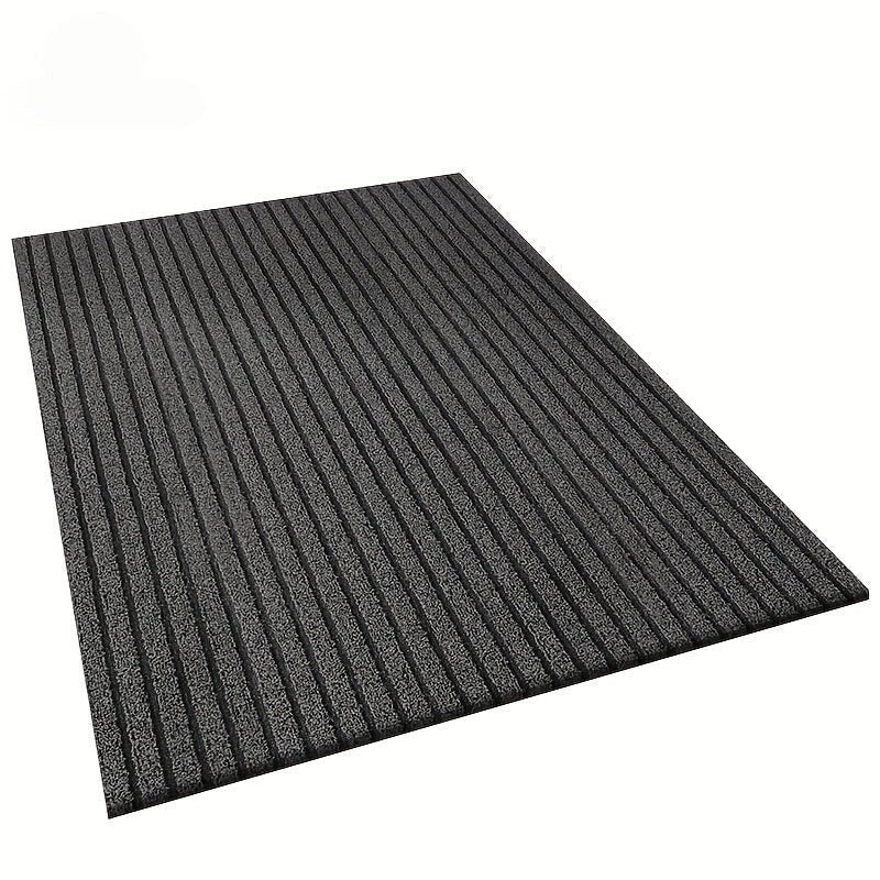 Mirezona Striped Door Mat Anti-Slip Indoor Outdoor Use