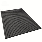 Mirezona Striped Door Mat Anti-Slip Indoor Outdoor Use