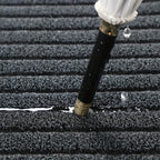 Mirezona Striped Door Mat Anti-Slip Indoor Outdoor Use